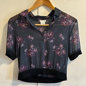 Sheer blouse *never worn* 🔥
